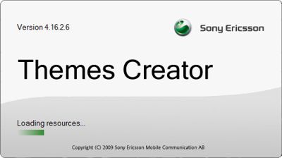 تم ساز سونی اریکسون - theme creator 4.16